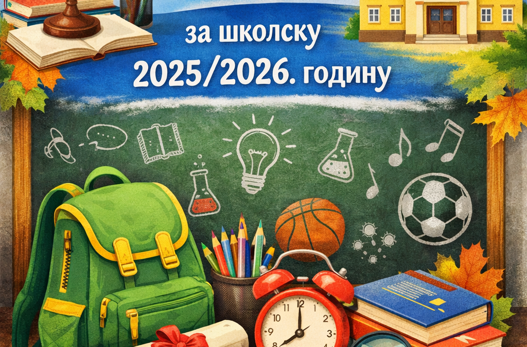 Годишњи план рада школе за школску 2025-2026.годину